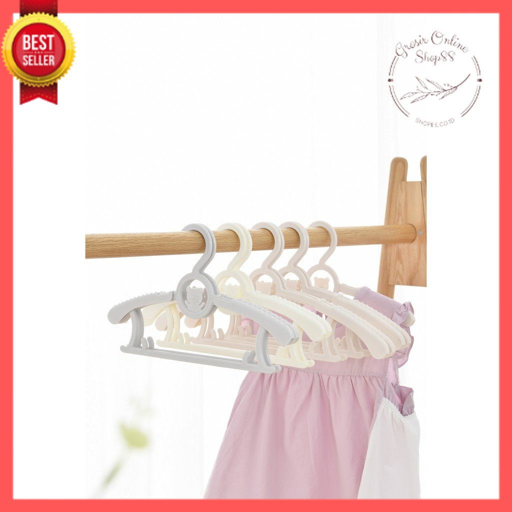 GOS -H305- Gantungan Baju Mini - Gantungan Baju Bayi - Gantungan Plastik Mini Baju Bayi