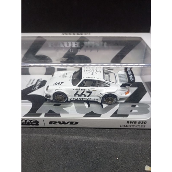 Tarmac works Porsche RWB 930 Coastcycle 1/64