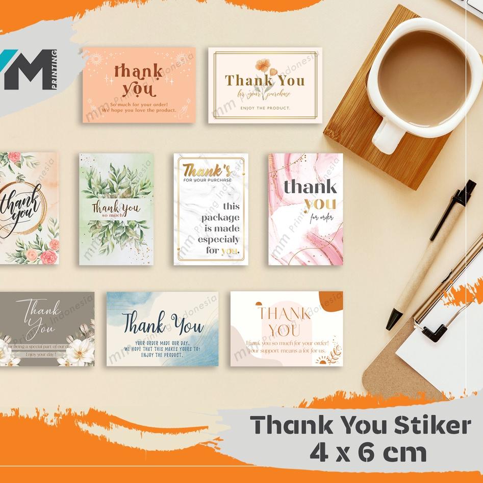 

⇺ [50pcs]Stiker Thank You/Stiker Terima Kasih/Thank You Stiker て