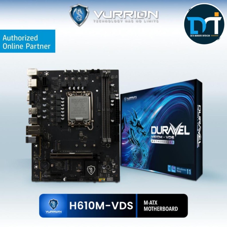 Motherboard VURRION Duravel H610M VDS