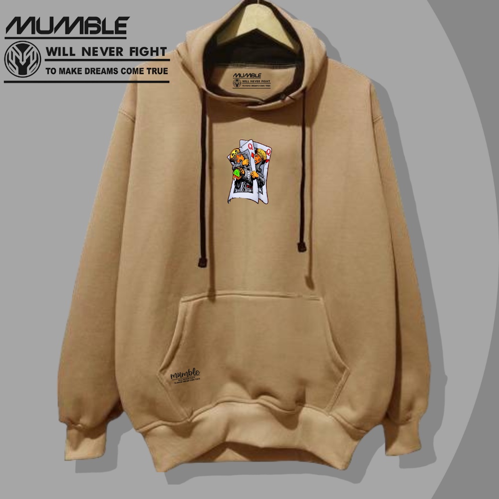 Mumble Jaket Sweater Hoodie Pria Katun Flecee Tebal Warna Coksu Suiter Hoddie Aesthetic Grafity Warna Coksu Premium Local Brand Keren