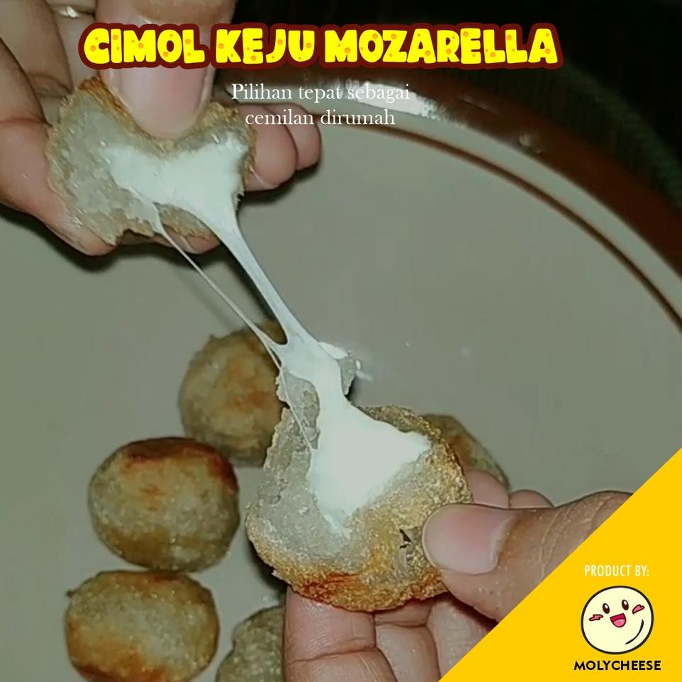 

ㄽ Cimol Leleh Keju Mozarella Keju Milky Premium isi 20 biji Kemasan Vakum Frozen Food By Molycheese る