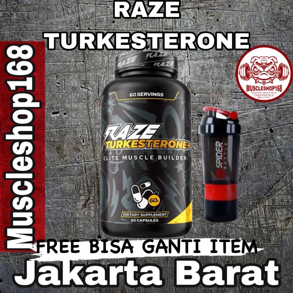 RazeRepps Sport Raze Turkesterone + Muslce Builder 60 Caps Capsule