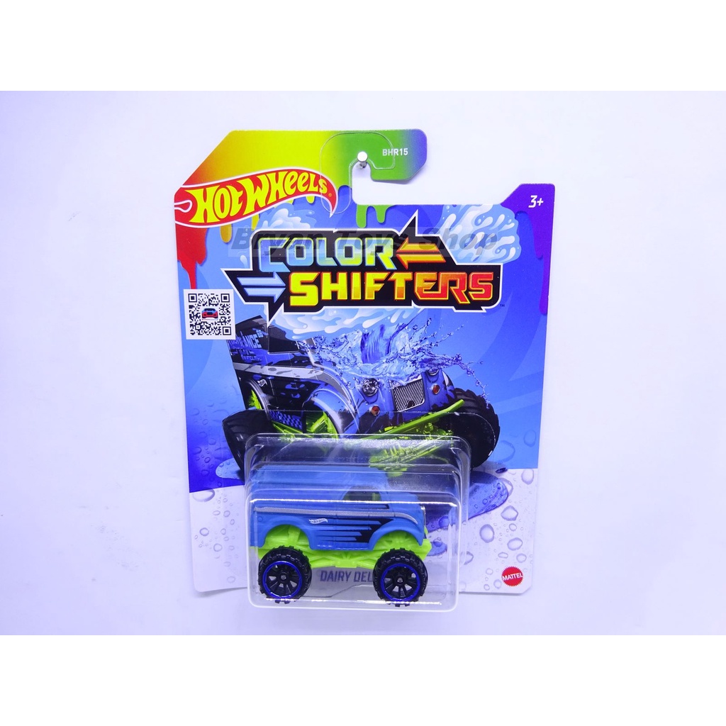 Hot Wheels Color Shifters Dairy Delivery Biru
