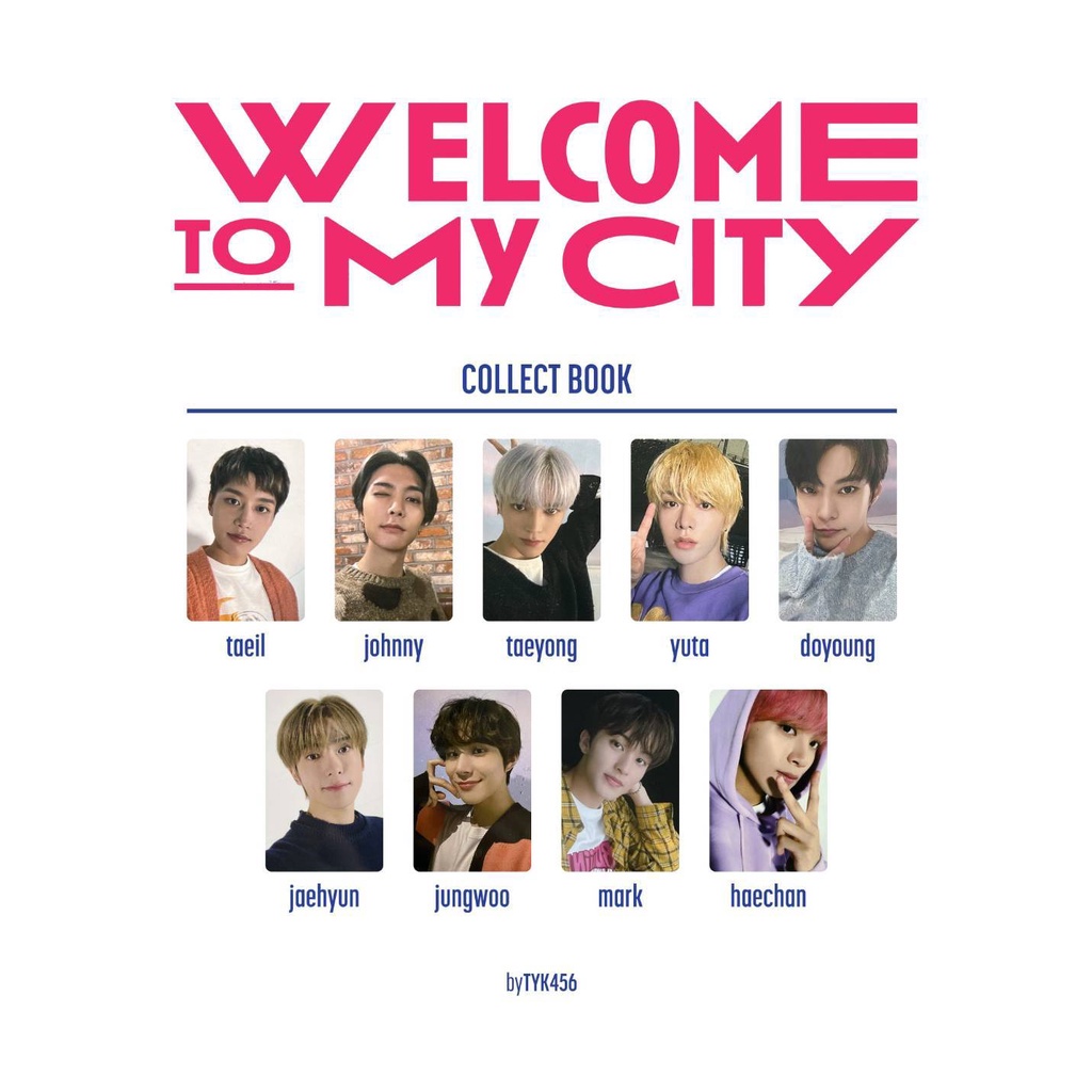 [PELUNASAN/READY/SHARING] COLLECT BOOK SET NCT 127 WELCOME TO MY CITY EXHIBITION