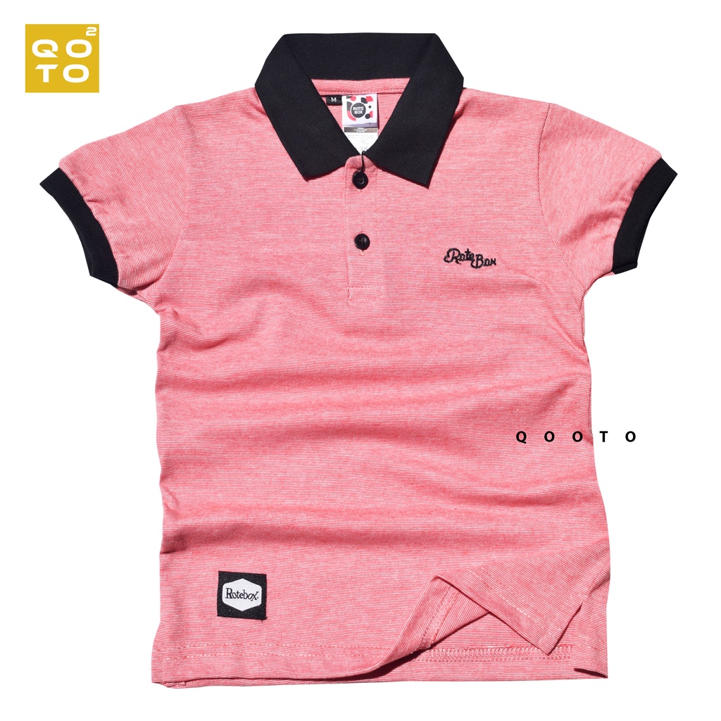 Rotebox Baju Anak Kerah Polo Umur 1-12 Tahun 16