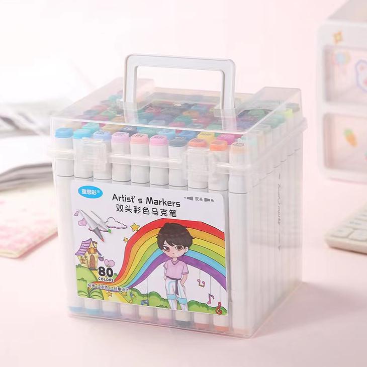 

NBKODE80 Touch Spidol Dual Side Fine Art Marker 12 / 24 / 30 / 36 / 40 / 48 / 60 / 80 / 168 / double headed marker set Multi Color [H4B]