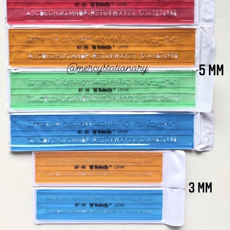 

➦Terlaris Penggaris Huruf & Angka Templates - Penggaris Sablon ABC - Lettering Stencil set - Penggaris Mall Mal Mercy Stationary (3B