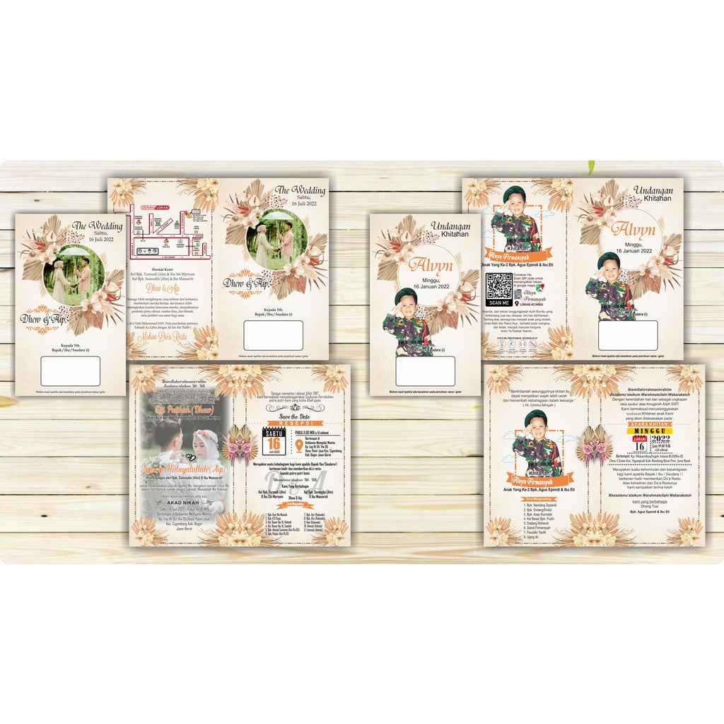 

Udangan Pernikahan & Khitanan