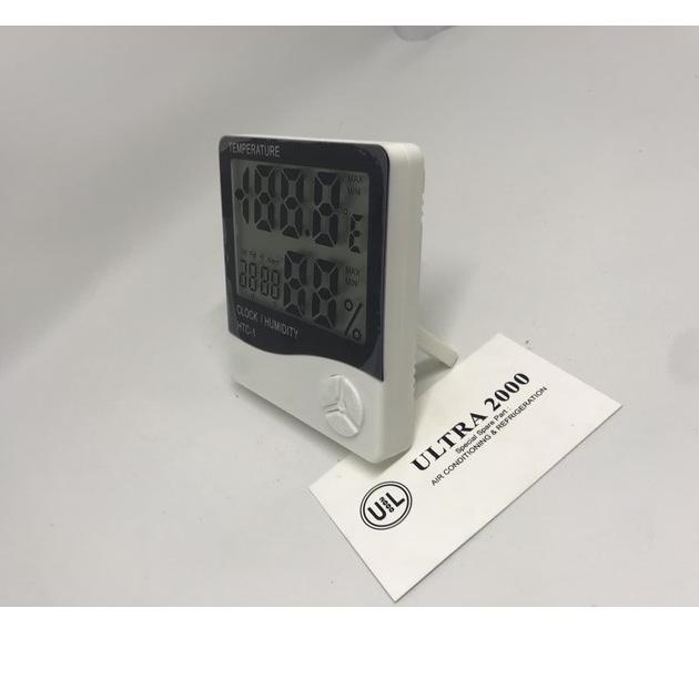 NEW PRODUCT TERMOMETER HYGROMETER RUANG DIGITAL JAM THERMOMETER IN OUT HTC-1 ❅ 892