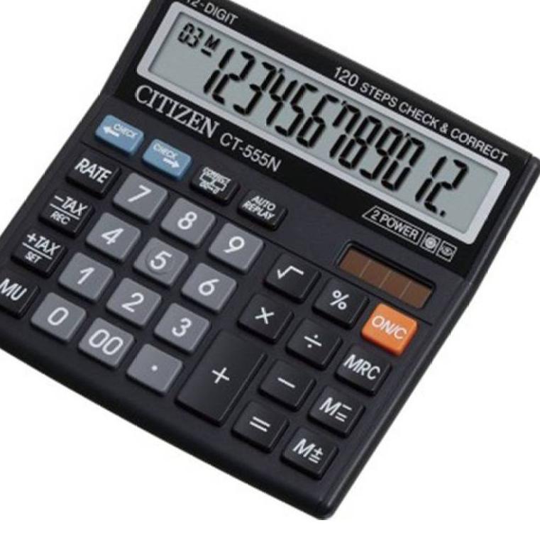 

Hot - Kalkulator Citizen CT-555N / CT 555 N / Tax Calculator / Mark Up Calculation . . . . . .
