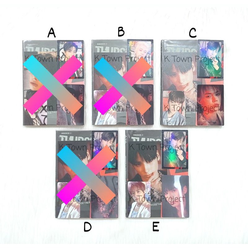 [READY - CLEARANCE SALE] TXT MINISODE 2 THURSDAY'S CHILD MESS VERSION RPC YEONJUN SOOBIN HUENINGKAI 