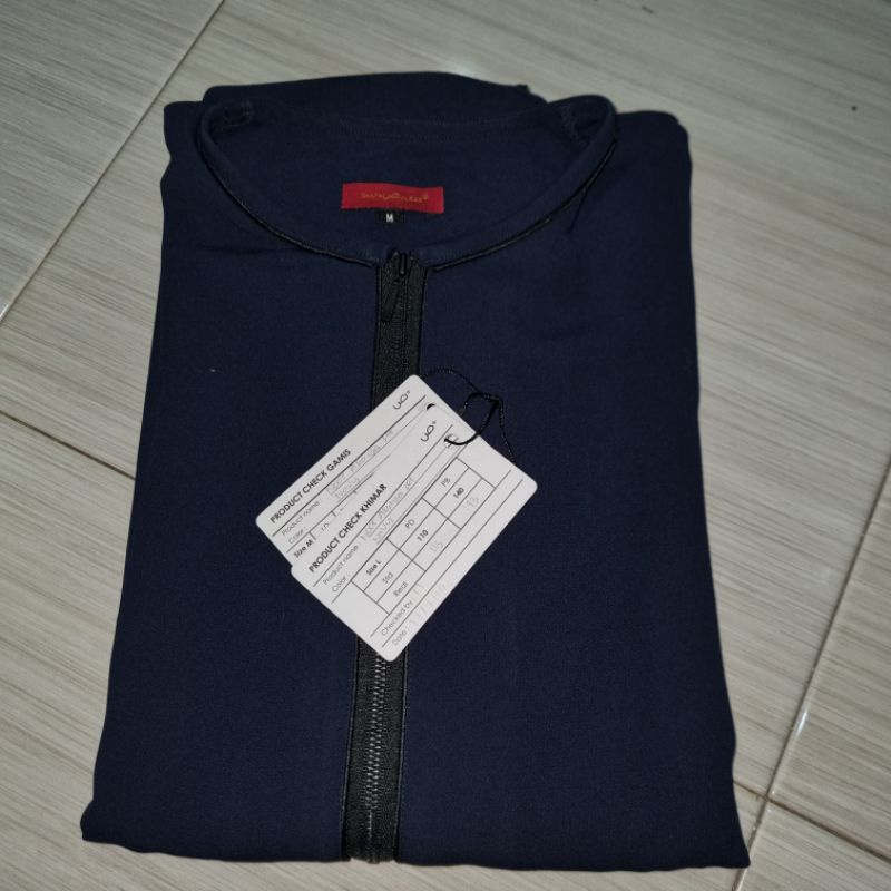 PRELOVED Shafa Noor Abaya (Gamis saja) dan Shafa khimar mukminat Navy