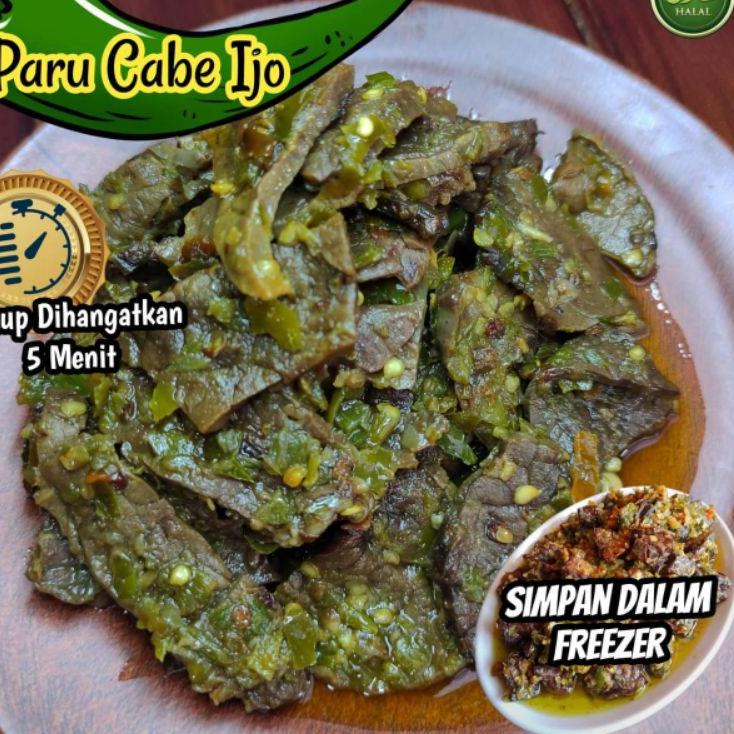 

₴ [PEDAS SEGER] Oseng Mercon / Sambal Paru Cabe ijo ➮