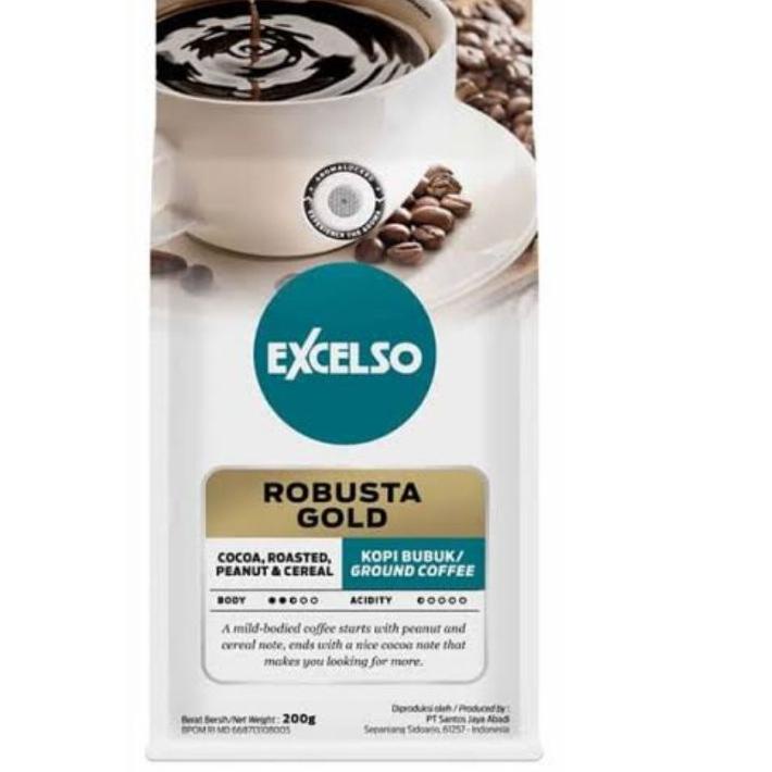 

₪ Excelso Robusta Gold kopi bubuk (200 gr) ≋