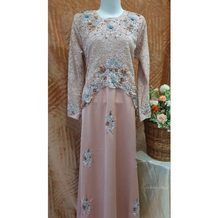 Gamis / Brukat Kombinasi