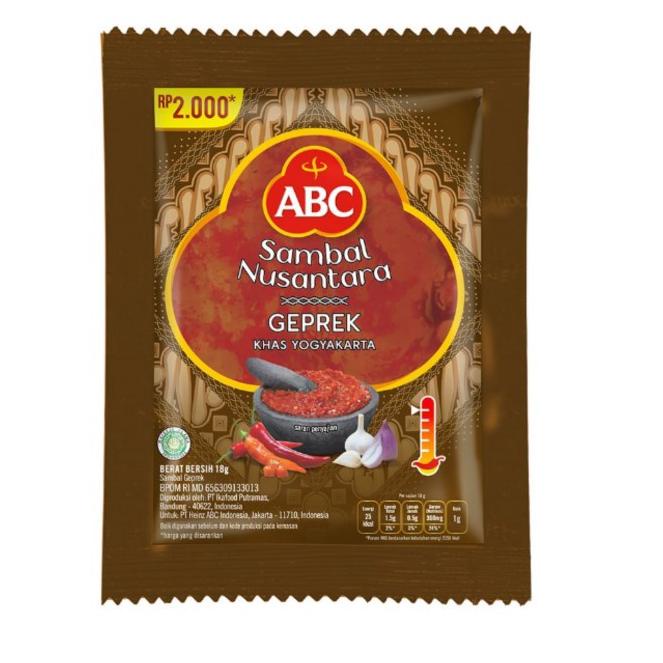 

[KODE PRODUK 706IE7999] ☘️ MUMTAAZZTORE ☘️ ABC Sambal Nusantara Sambal Terasi Teri Geprek Rendang Hijau