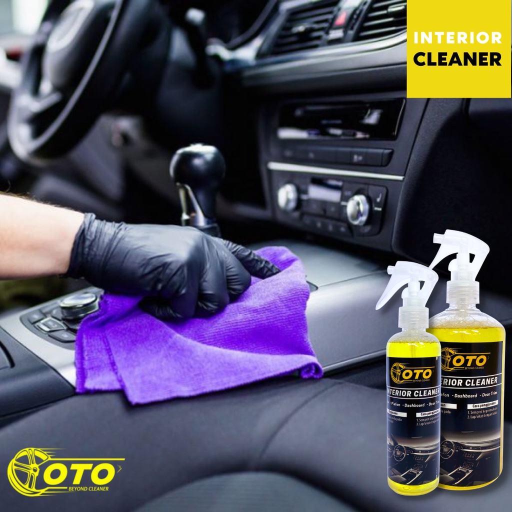 Cairan Pembersih Interior Mobil Paling Ampuh Super Bersih - Free Aplicator - Interior Cleaner - OTO Cleaner - Pembersih Jok - Pembersih Dashboard - Pembersih door trim- Kualitas Tinggi - Penghilang Kotoran Interior - Penghilang Noda Interior