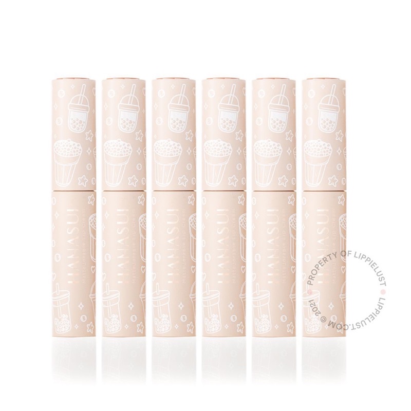 Hanasui Mattedorable LipCream Boba Edition Lip Cream Hanasui