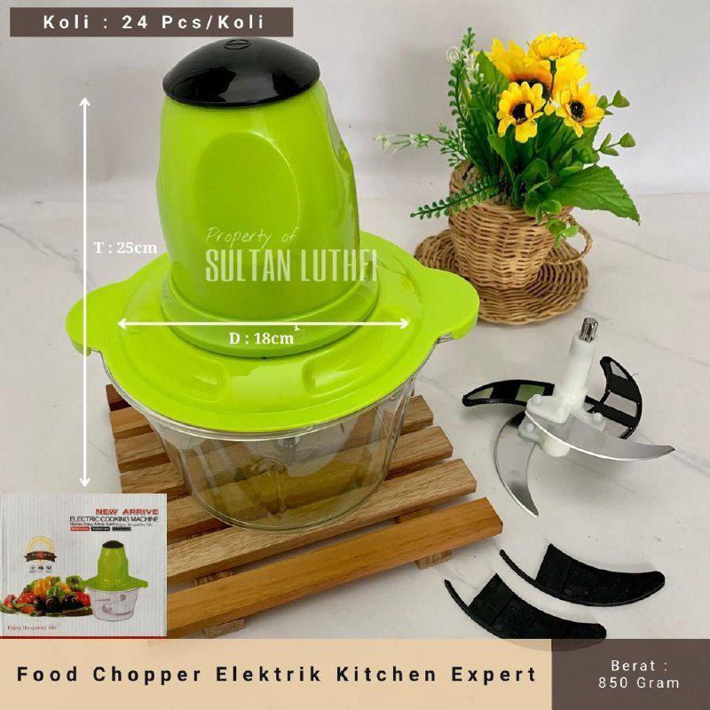 Food Chopper Elektrik Kitchen Expert