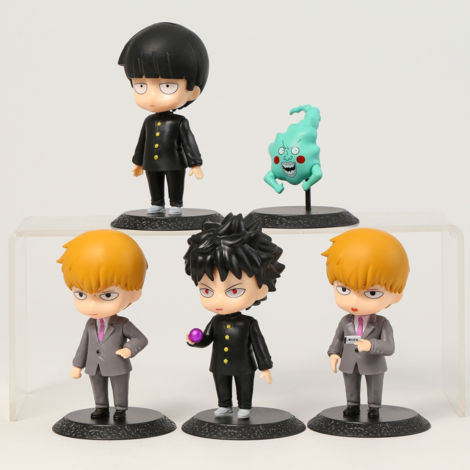 Figure Mob Psycho 100 Shigeo Ritsu Kageyama Reigen Arataka set 5