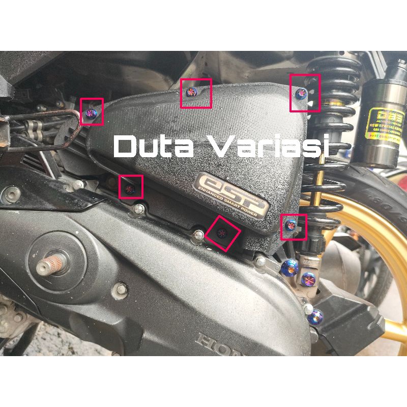 NACOM DV  Screw Filter Buat Scoopy, Beat, Genio