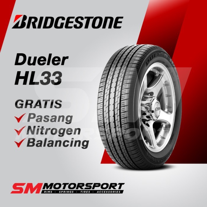 Ban All New CRV Bridgestone Dueler HL33 235/60 R18 18 103H