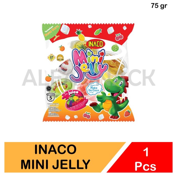 

Inaco Mini Jelly Nata De Coco 5 pcs | Kemasan 75 gram