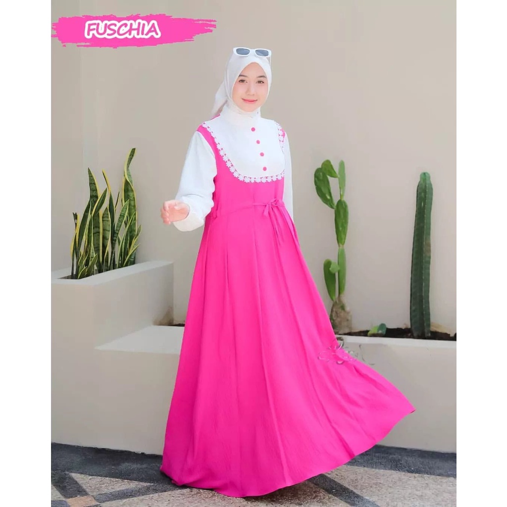 HUMAIRA DRESS/ Dress Wanita/ Dress Crinkle/ Gamis Wanita/ Shopeehaul/ Shopeecod