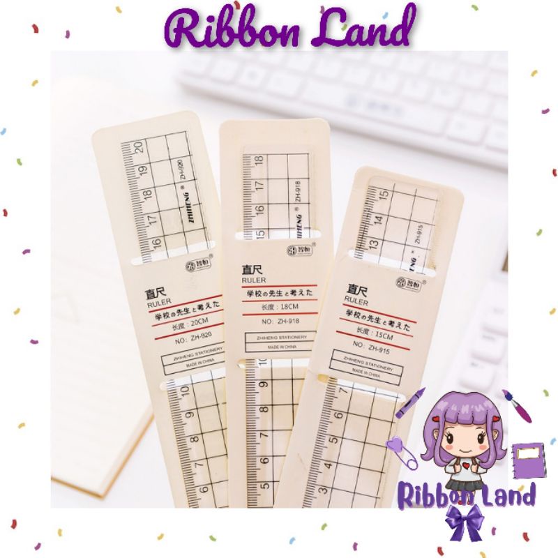 

Penggaris Belajar Crytal Clear Akrilik 15 cm & 20 cm