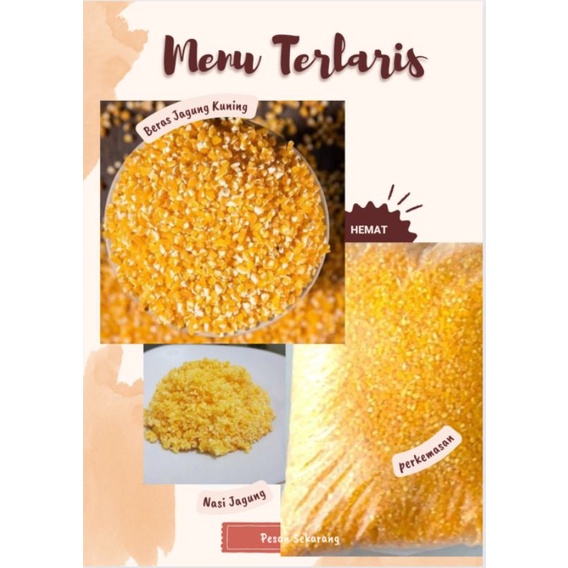 

Beras Jagung Khas Selayar 500 Gram