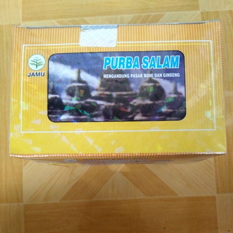 

purba salam kuning original isi 20 saset.