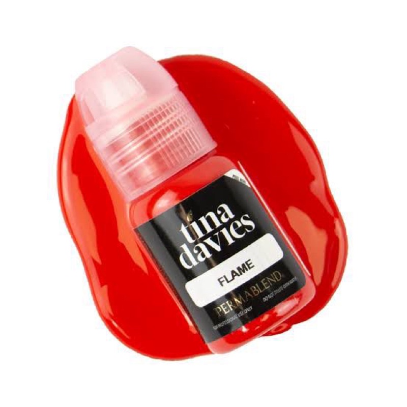 Tina Davies FLAME sulam bibir USA ORIGINAL 15ML