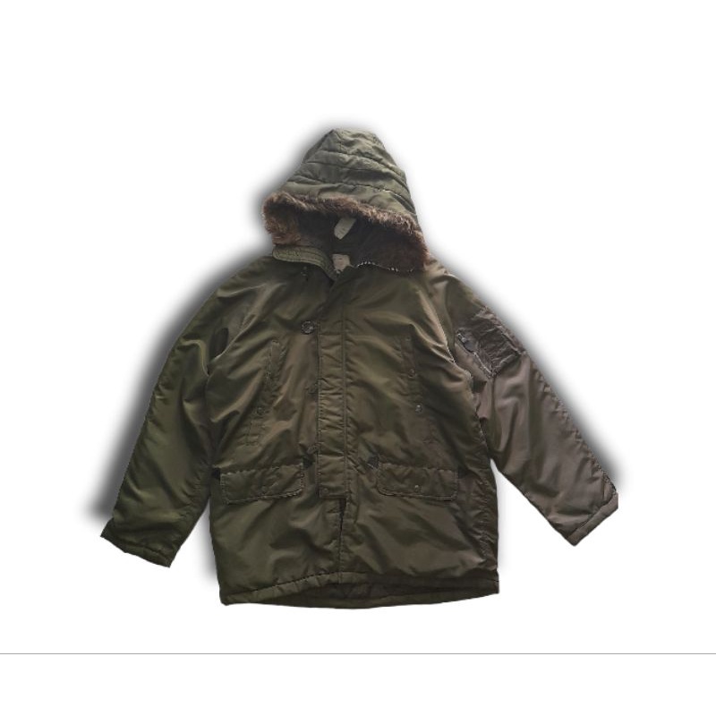 jaket tebal military