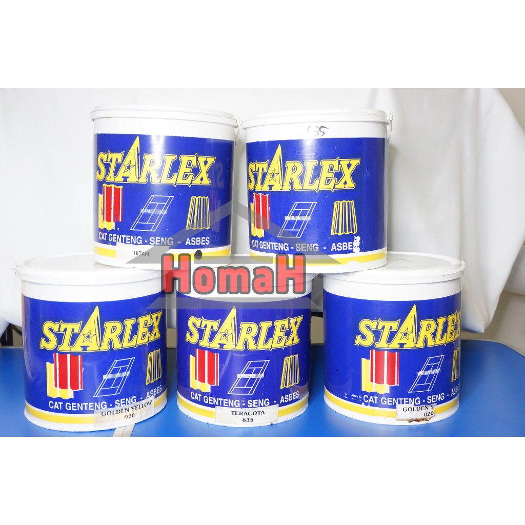 Jual Cuci Gudang Cat Genteng Starlex Ukuran Galon 4kg Shopee Indonesia 6305