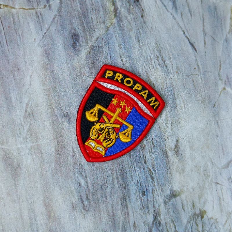 Atribut Polri PDL Bet Lengan PROPAM