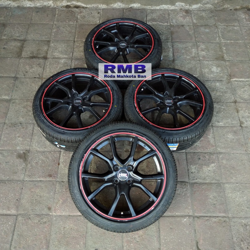 VELG MOBIL SEKEN HSR MISATO RING 17 PCD 4X100 + BAN CITY MOBILIO