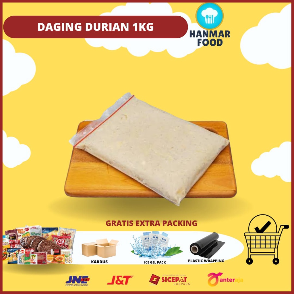 

Daging Durian Premium 1 Kg