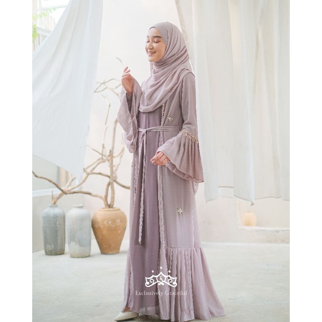 [ready stock] Ulyya Abaya by Kazami