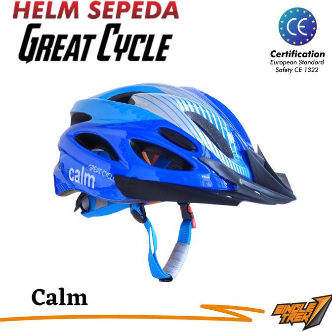 Promo  [BISA COD] Helm sepeda SingleTrek Neutron G MTB Lipat MTB Polygon Batok Cairbull - Calm,All S