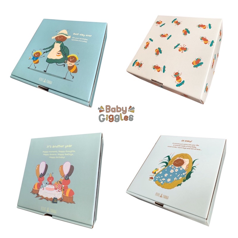 Baby Giggles - GIFT BOX KOTAK KADO BOHOPANNA FREE KARTU UCAPAN