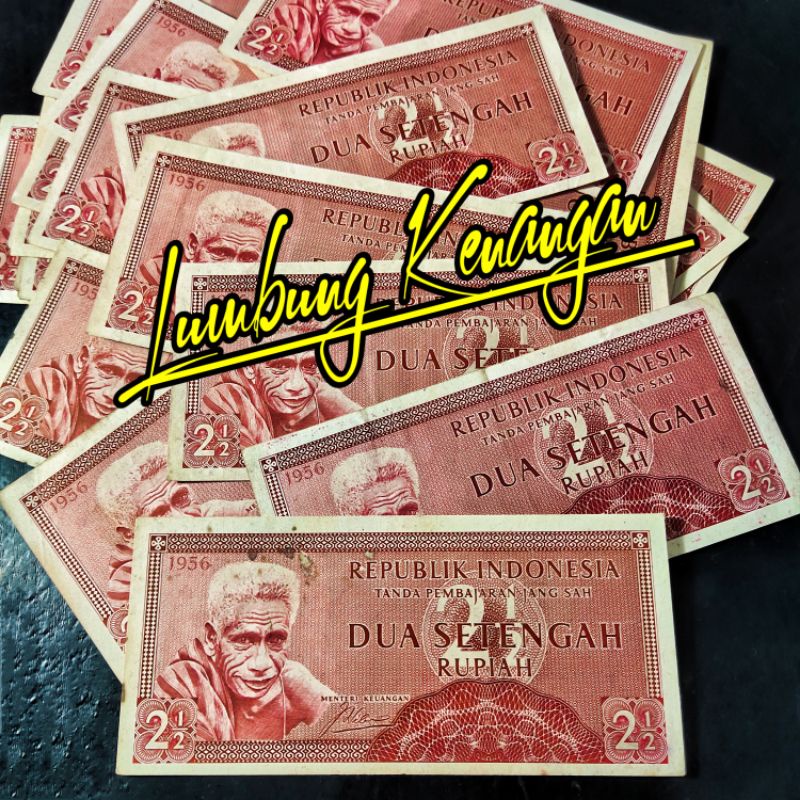 Seri Suku Bangsa 2,5 Rupiah Tahun 1956
