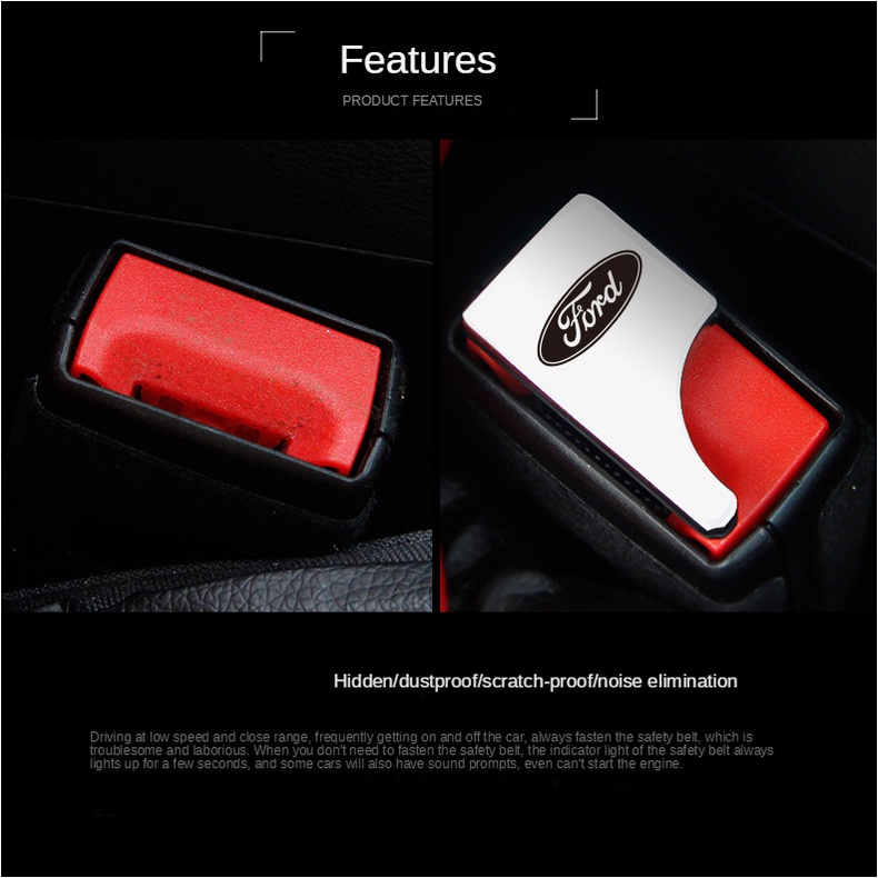 Mercedes Benz Sabuk Pengaman Mobil Hidden Car safety seat belt Gesper Klip Hard Plug Alarm Stopper Untuk Mercedes Benz W210 W124 W203 W204 C200 W140 W176 W205 W123 W220 W211 W212 GLA AMG