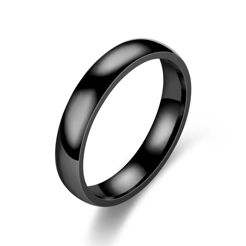 Jewelry_Import CINCIN TITANIUM COUPLE PRIA WANITA SIMPLE DAN ELEGAN#T06