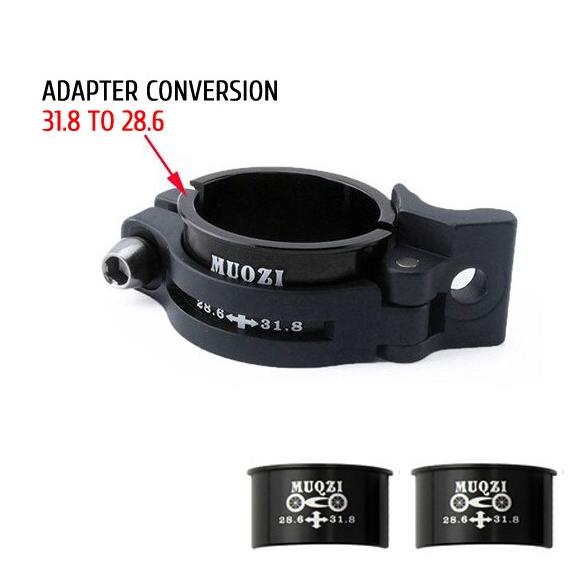 Diskon [COD] ADAPTOR KLEM FD 31.8 KE 28.6 - ADAPTER REDUCER CLAMP FD 31.8 TO 28.6
