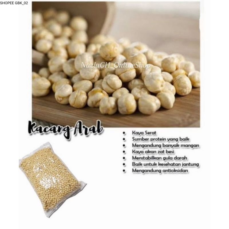 

COD 1 KG KACANG ARAB PREMIUM CHICKPEAS