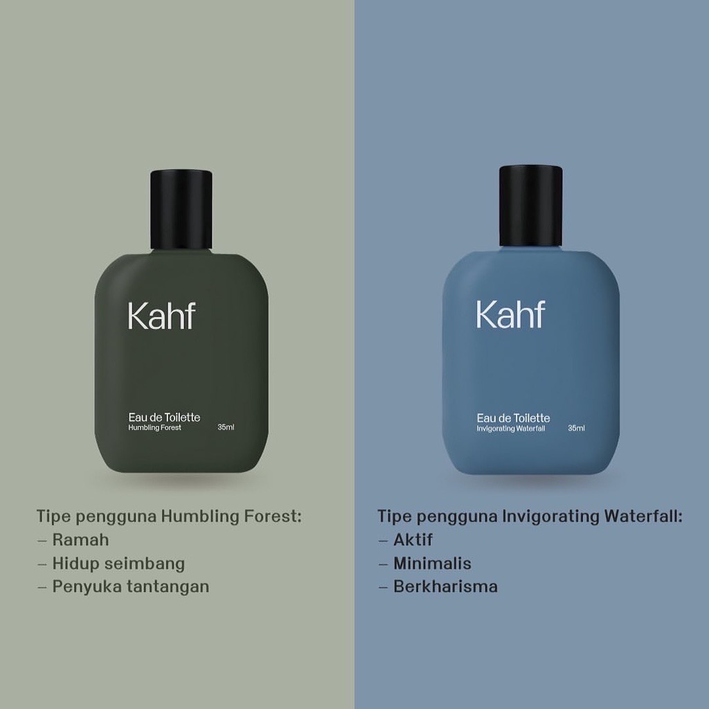 KAHF Body Care Indonesia / Body Wash Scrub Lotion Cream Serum Spray Exfoliating / Sunscreen Sunblock / Antiperspirant Deodorant Eau De Toilette Parfum EDT EDP / Brightening Acne / Sabun Mandi / Skincare Treatment Perawatan Kulit Tubuh Pria Cowo Series