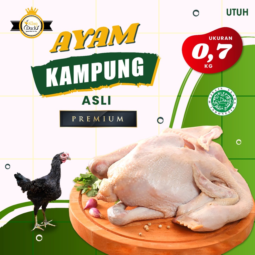 Jual Ayam Kampung 0 7 Kg Shopee Indonesia