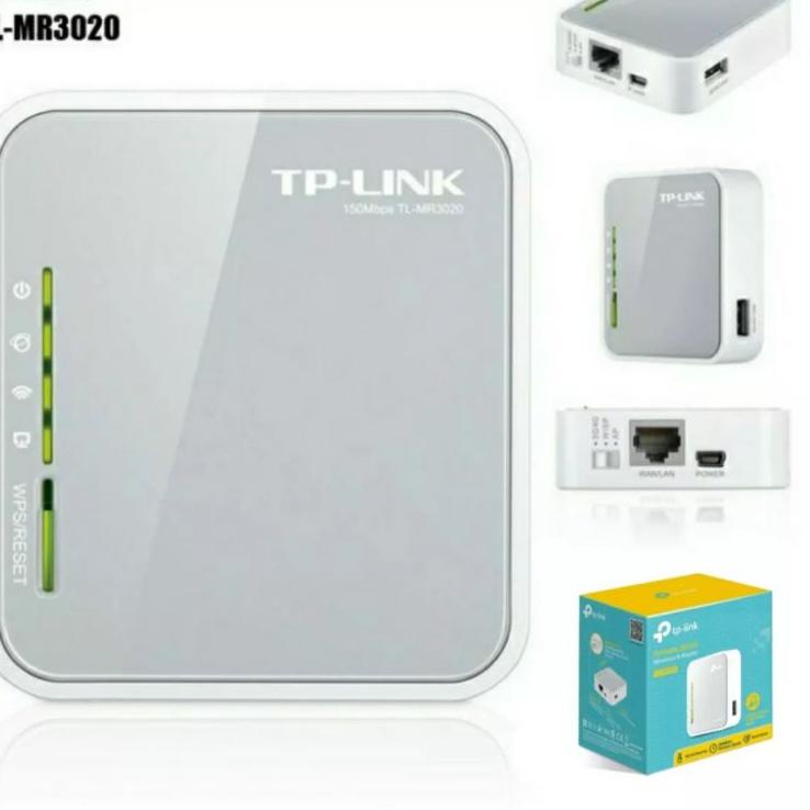 Murah Meriah [PAKET MODEM] WIFI HOTSPOT 3G 4G TpLink MR3020+modem 4G all operator