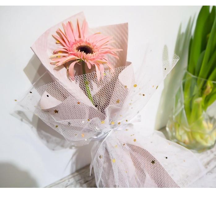 

Buruan Order Flower Wrapping Paper Kertas Buket Jaring Roll Pembungkus Bunga Hand Bouquet KB47